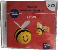 Ciekawa zabawa trzylatki 3 latki 2 płyty cd Piosenki i akompaniamenty