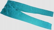 Spodnie DENIM turkus 158-164 :T