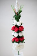 Palma wielkanocna ok 70 cm ręcznie robiona z bibuły krepiny polska tradycja