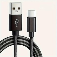 Kabel - USB typ C 2m czarny