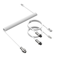 C04 2w1 zwinięty kabel USB C,USB-A do typu C/typu-C do typu C z 5-pinową