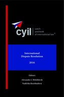 International Dispute Resolution