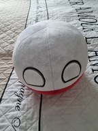 Country Ball Poland Polska ogromna 36 cm pluszowa unikat