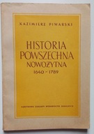 Kazimierz Piwarski Historia powszechna nowożytna 1640 - 1789