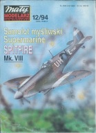 Mały Modelarz 12/1994: samolot Spitfire Mk.VIII