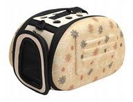 Transporter Aptel 20 cm x 35 cm x 22 cm beżowy