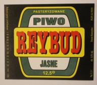 ETYKIETA - KRASNYSTAW - Browar Krasnystaw - REYBUD - PIWO JASNE