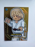 karta lego star wars edycja mocy seria 4, złota karta 254 luke skywalker