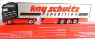 ~*~ ORYGINALNY HERPA..VOLVO FH4..KURTYNA..KAY SCHULTZ ~*~