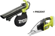 36V DMUCHAWA ODKURZACZ AKUMULATOROWA DO LIŚCI ZESTAW Z BATERIĄ I ŁADOWARKĄ