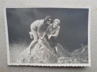 PRL kobiety na skale góry 50/60te (1967a)