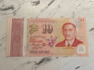 Singapur - 10 dolarów - rzadki - UNC