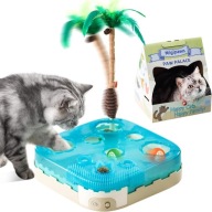 Interaktywna zabawka kota 7w1 czujnik ruchu pałeczka drażniącą kocimiętka