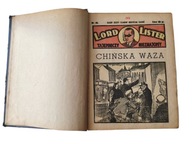 LORD LISTER - tajemniczy nieznajomy - 33 zeszyty (1939 )
