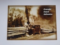 Orawska Kolej Leśna - pocztówka