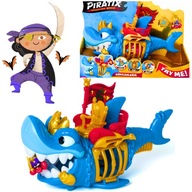 Zestaw Statek Piratix Rekin Treasure Seria Golden Okręt Piracki King Shark