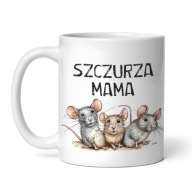 Kubek ze szczurami, Szczurza mama, szczur 330ml