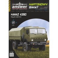 Answer 561 Rosyjska ciężarówka wojskowa Kamaz 4350