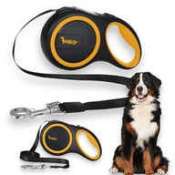 Smycz Automatyczna dla Psa PURLOV 8m 50kg Taśma z Blokadą Mocny Mechanizm