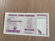 Zimbabwe - 5000000000 dolarów - 2008 - UNC