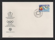 Liechtenstein - Koperta FDC World Cup USA 94 1994r.