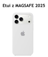 Etui do Apple iPhone 17 Pro Max Silicone Biały Z LOGO i MagSafe