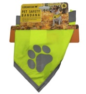 ODBLASKOWA NEONOWA BANDANA DLA PSA - rozm. S