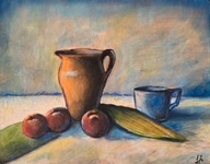 Martwa natura pastel