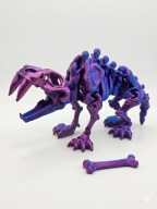 Figurka Szkielet Saber Tooth Tiger 20cm - Model Kolekcjonerski Druk 3D