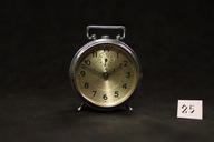 Stary budzik mechaniczny antyk - sprawny