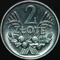 2 złote 1960 - około menniczy egzemplarz