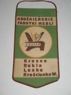 KROŚNIEŃSKIE FABRYKI MEBLI KROSNO DUKLA LESKO KROŚCIENKO Wyż. Zjednoczenie