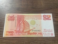 Singapur - 2 dolary - UNC-