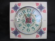 Stary Zabytkowy Zegar Kuchenny_ METRON KWARC_ SPRAWNY Z PRL