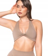 Biustonosz stanik damski sportowy bezszwowy Accolade Carpatree beżowy 38 M