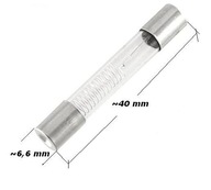 Bezpiecznik do mikrofalówki 900 mA 5000 V 6,3X40mm 7-1-5