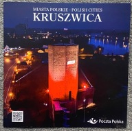 Folder Miasta Polskie Kruszwica +FDC