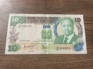 Kenia - 10 szylingów - 1984