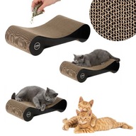 Drapak Poziomy COSMA dla KOTA | Legowisko Fala 2w1 | Ochrona Mebli