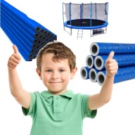 OSŁONA NA TRAMPOLINĘ SŁUPKI SPRĘŻYNY RURKI TRAMPOLINY PIANKA 1 SZT X 180CM