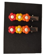 SPINKI DO WŁOSÓW Z MODELINY UTWARDZONE W PIECU