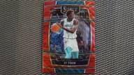 2021-22 Panini Select * JT THOR * MEMPHIS Red Wave Prizm ROOKIE CARD