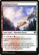 Karta Magic: The Gathering Highland Forest KHM