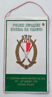 PROPORCZYK + ODZNAKA PZHT POLSKI ZWIĄZEK HOKEJA NA TRAWIE NATIONS CUP 1998