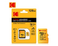 KARTA PAMIĘCI Micro SD 128GB KODAK Memory Card + Adapter