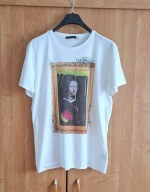 koton CASUAL bawełniany męski t-shirt z nadrukiem XL