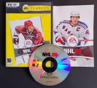 NHL 08 - gra komputerowa PC wydanie na Polskę i Węgry - absolutny UNIKAT