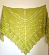 CHUSTA MOHEROWA KOLOR SELEDYN DZIEŃ MATKI