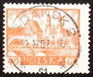 Polska > Datownik "Gdańsk" z dnia 21.12.1962 r. - na znaczku Fi 1047