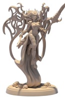 Blood Matriach Sorceress Mroczne Elfy Wiedźma Czarodziejka NSFW